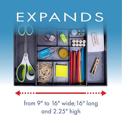 Dial Industries Expandable Office Drawer Desk Organizer Storage Tray - Image 5