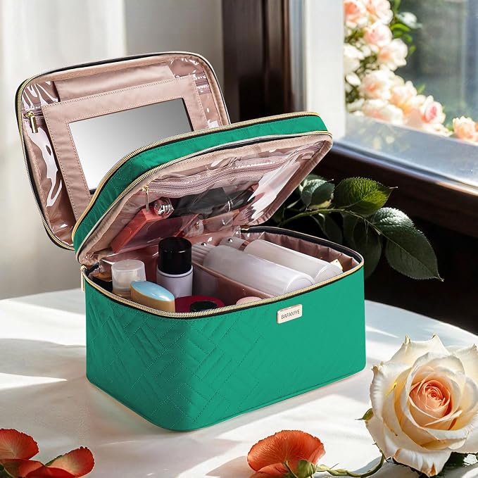 8.8L Double Layer Travel Makeup Bag - Image 3