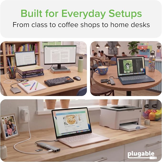 Plugable USB C Hub Multiport Adapter: 9-in-1 - Image 7