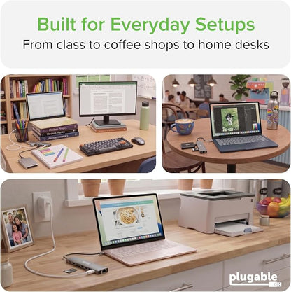 Plugable USB C Hub Multiport Adapter: 9-in-1 - Image 7