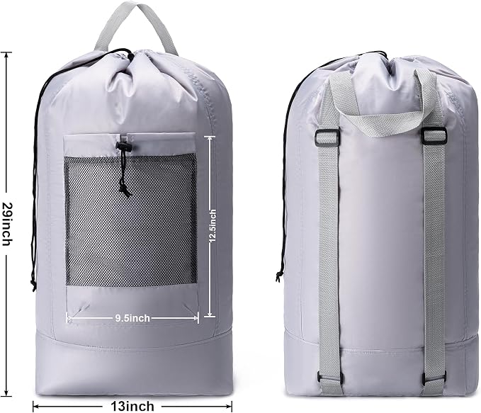 Backpack Laundry Bag, Large Travel Laundry Bags - Image 2