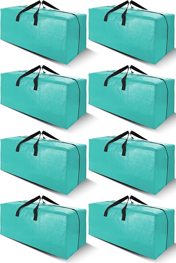 Cosy Family 8 Pack Heavy Duty Extra Large Moving Bags by Cosy+Family