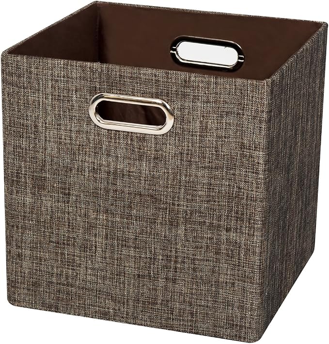 Storage Bins Cube Containers Boxes, Thick and Heavy Duty Fabric Drawers - Image 5