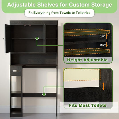 Over The Toilet Storage Cabinet - Image 9