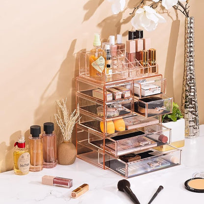 Sorbus Clear Cosmetic Makeup Organizer - Image 5