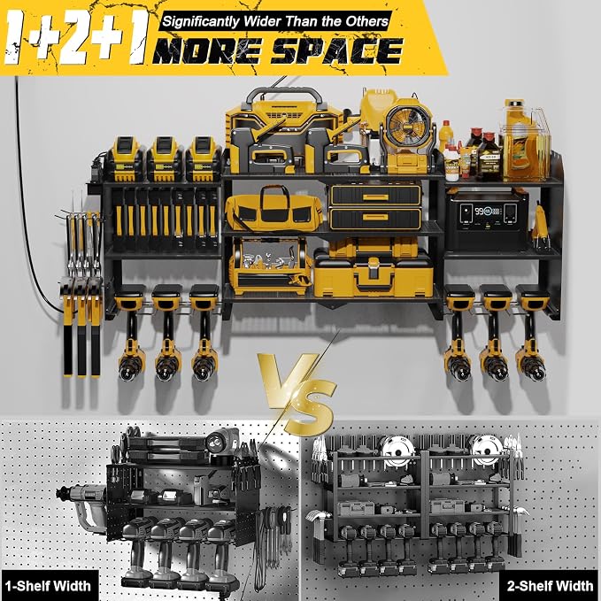 Power Tool Organizer Wall Mount - Image 3
