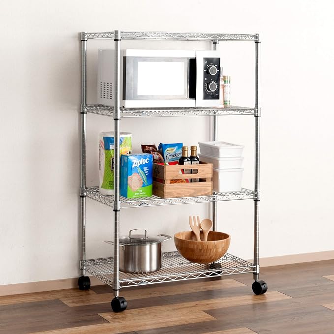 Doshisha NLH7612-4 Luminous Rack, Steel Rack, Commercial Use, Load Capacity - Image 8