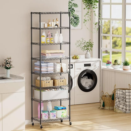 SINGAYE Shelf Closet Wire Shelving：Adjustable Metal Unit - Image 2