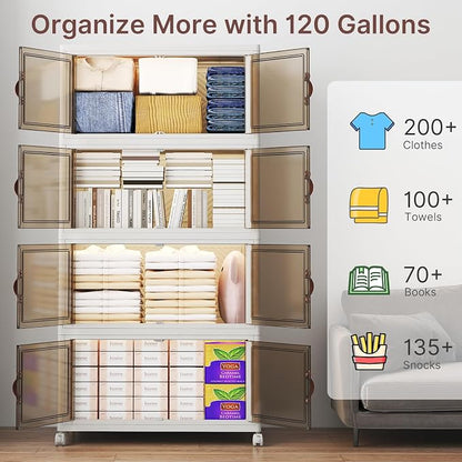 360Qt Stackable Storage Bins - Image 3