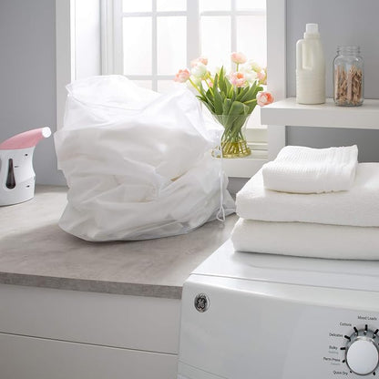 Laundry 360 Santized Mesh Bag | Dimensions : 36 x 24 x 7 inches | Drawstring - Image 3