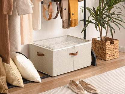 StorageWorks Shoe Organizer for Closet, Fits up to 24 Pairs, Shoe Cubby Storage - Image 5