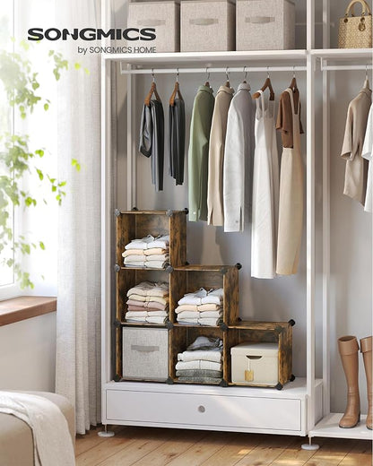 SONGMICS 6 Cube Storage Organizer, Modular Bookshelf, DIY Closet Organizers and - Image 2