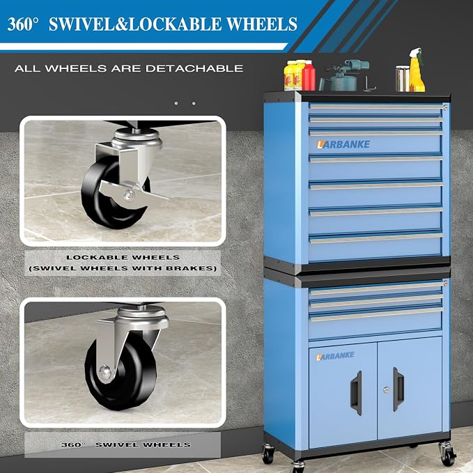 10 Drawer Rolling Tool Chest - Image 6