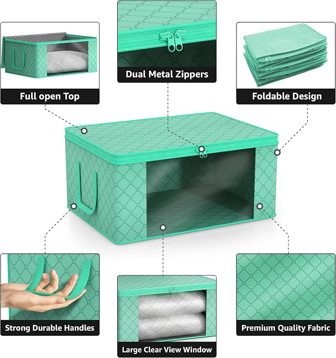 Sorbus Medium Clothes Storage Bags - Image 6