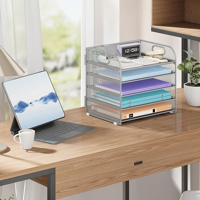 Cawukege 5 Tier Paper Organizer - Image 8