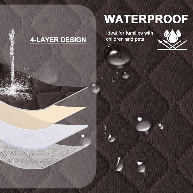 Waterproof Sofa Armrest Cover Headrest Cover - Image 3