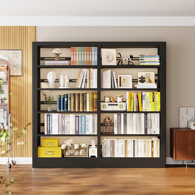 5-Tier Bookcase and Bookshelf, Freestanding Bookshelves by Unknown