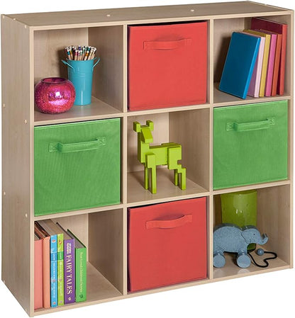 ClosetMaid Cubeicals 9 Cube Storage Shelf Organizer Bookshelf, Square Shape - Image 8