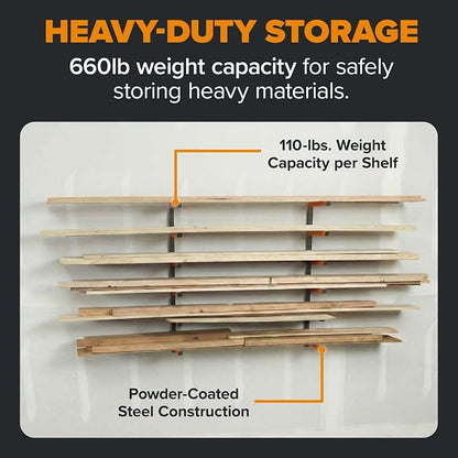 Bora Wood Organizer and Lumber Storage Rack - Image 6