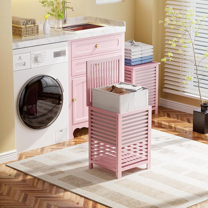 SMIBUY Double Laundry Hamper - Image 4