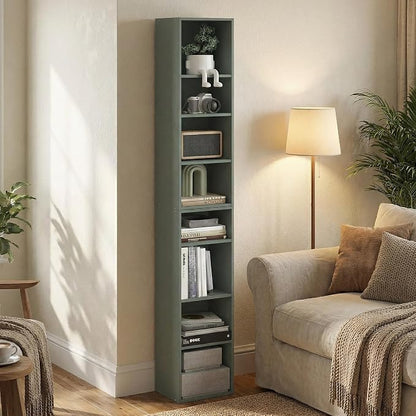 Furinno PASIR Book Shelf, 8-Tier Bookshelf, Bookcase - Image 5