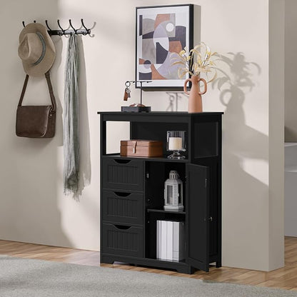 Yaheetech Large Freestanding Bathroom Storage Cabinet - Image 8