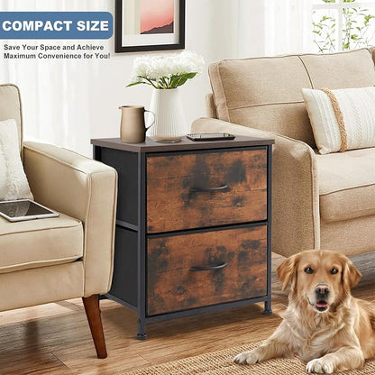 DUMOS Nightstand Small Dresser - Image 2