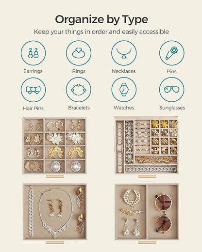 SONGMICS Jewelry Box Organizer - Image 3