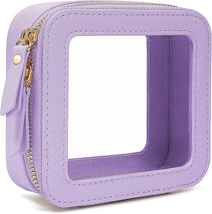 Travel Clear Makeup Bag Set, TSA Approved Cosmetic Bag Case by FFpaw