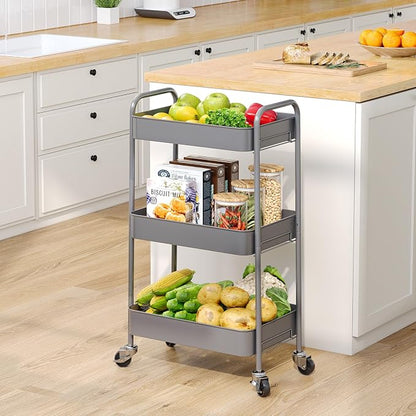 TOOLF 3-Tier Rolling Cart - Image 7