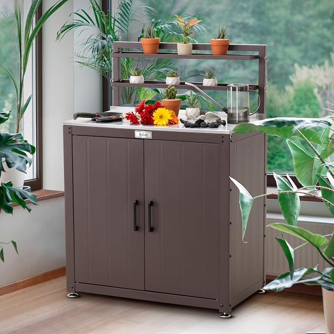 Feasto Outdoor Potting Bench Table - Image 2