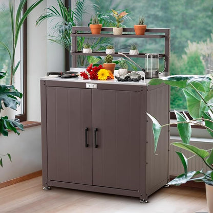 Feasto Outdoor Potting Bench Table - Image 2
