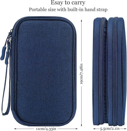 CAOODKDK Electronic Organizer Travel Cable Accessories Bag, Electronic - Image 3