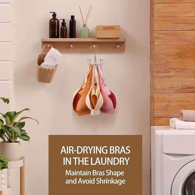 ZEDODIER Tank Top Hanger, Rotatable Bra Organzier - Image 7
