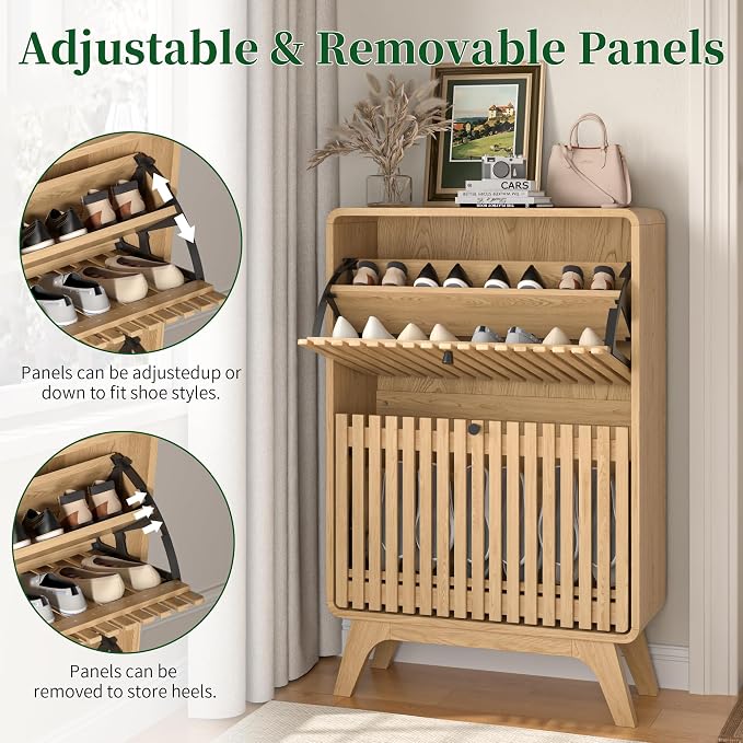Jluomei Narrow Shoe Cabinet Storage - Image 7
