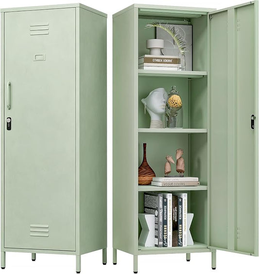 Metal Locker Storage Cabinet by Home