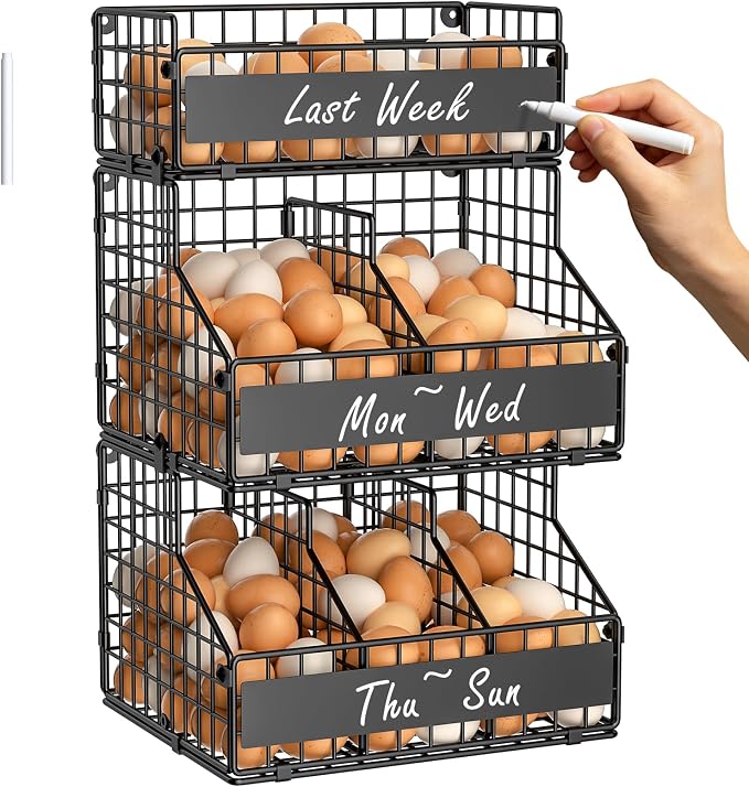 3-Tier Egg Holder Countertop by keomaisyto