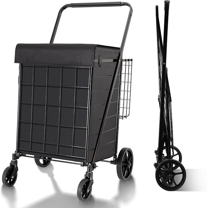 BIEAMA Folding Shopping Cart by BIEAMA