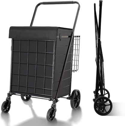 BIEAMA Folding Shopping Cart by BIEAMA