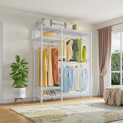 VIPEK V2 Heavy Duty Clothes Rack 4 Tiers Wire Shelving Garment Racks - Image 2