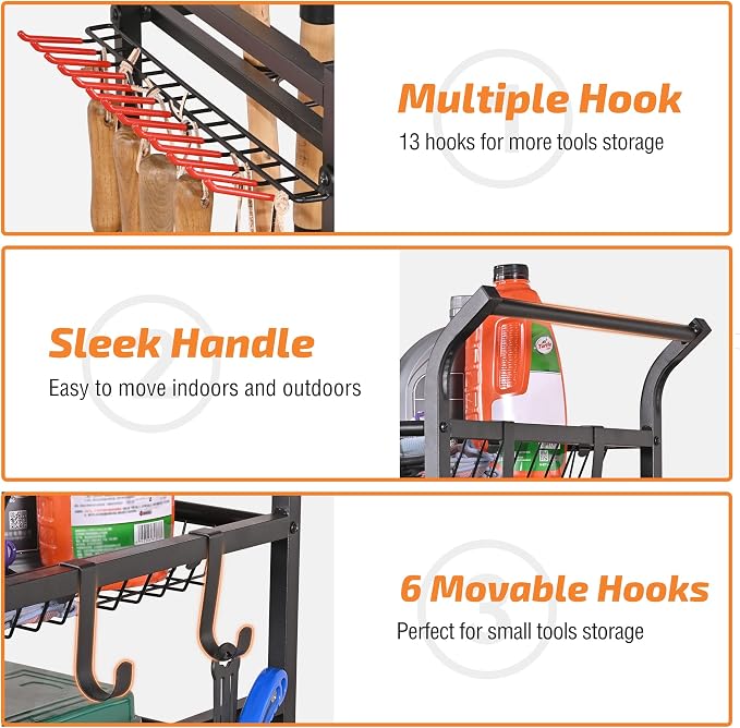 PLKOW Garden Tool Organizer - Image 3