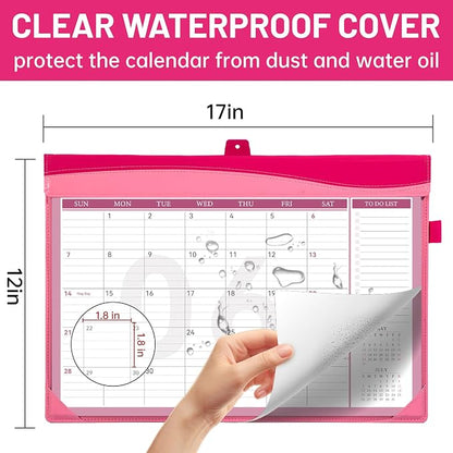 Yoment Desk Calendar 2026, Jan 2026-Dec 2027, 2026 Desk Calendar Large 17 x 12 - Image 6