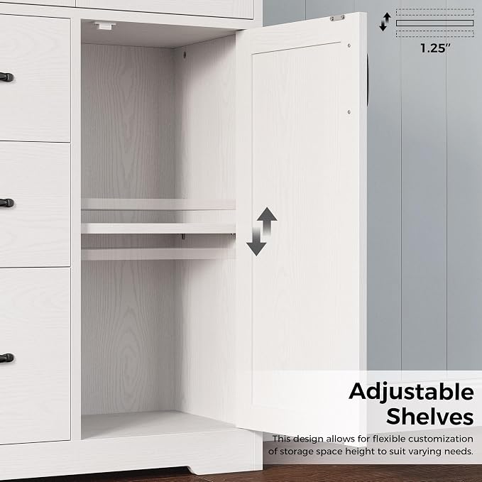IRONCK Pantry Cabinet, Kitchen Storage Cabinet - Image 5
