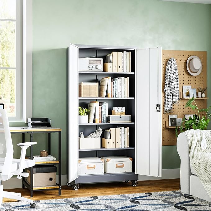 Letaya Metal Garage Storage Cabinets - Image 2