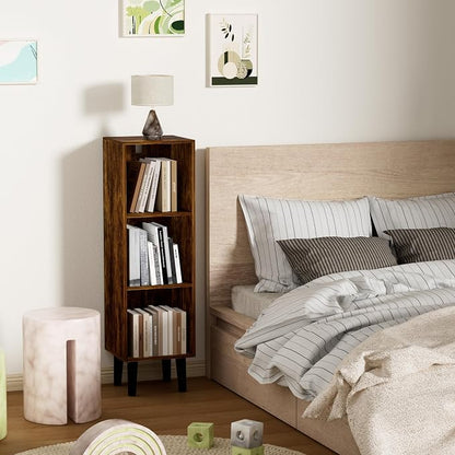 3 Cube Bookcase, Wooden Book Shelf Cube Storage Organizer - Image 7