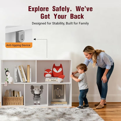 Book Shelf, Wooden Cube Storage Organizer - Image 4