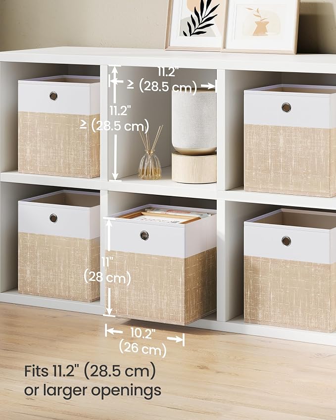 SONGMICS Storage Cubes, Cube Organizer Boxes - Image 7
