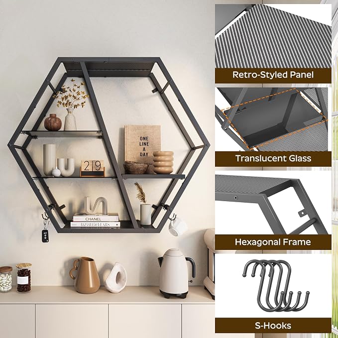 MAHANCRIS Gaming Floating Shelf - Image 4