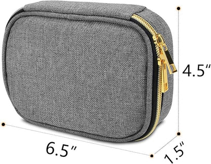 Teamoy Small Jewelry Travel Case, Portable Jewelry Organizer Bag - Image 5