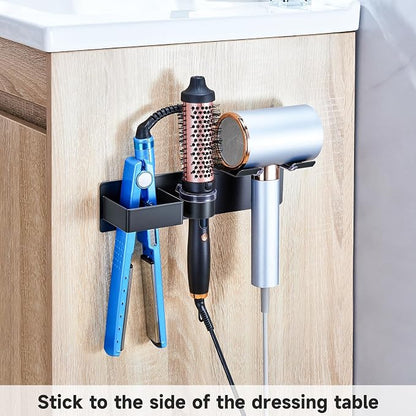 Hair Dryer Holder Wall Mount Curling Iron Holder Flat Iron Holder, Blow Dryer - Image 4
